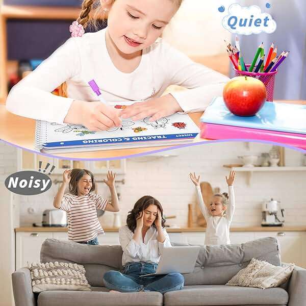Preschool Learning Activities Educational Workbook: Preschool Handwriting Tracing Books | Autism Learning Materials | Alphabet Learning Toys | Pre k Workbooks | Montessori Busy Book for Kids Ages 3-5 - Image 6