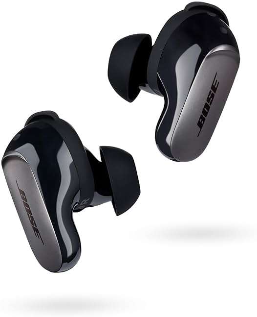 Bose QuietComfort Ultra True Wireless Noise Cancelling In-Ear Earbuds - Black (Renewed) - Image 1