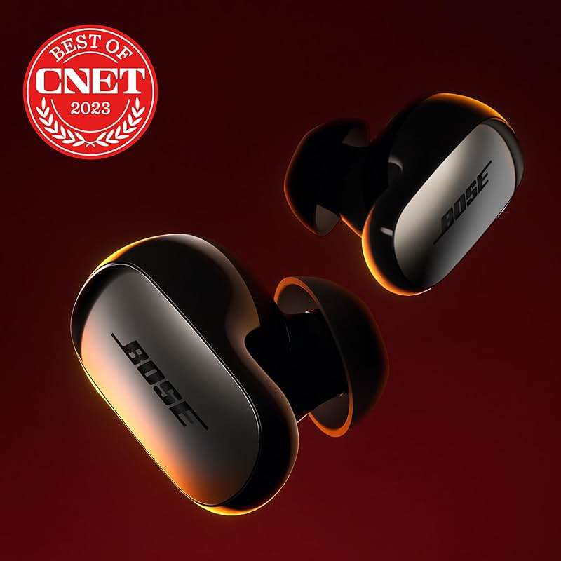 Bose QuietComfort Ultra True Wireless Noise Cancelling In-Ear Earbuds - Black (Renewed) - Image 2