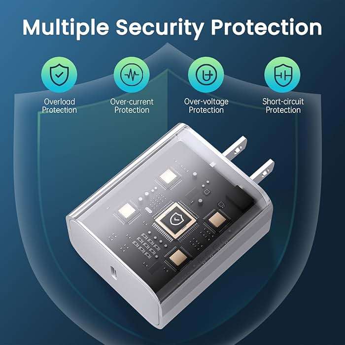 iPhone Charger Fast Charging【MFi Certified】 2Pack 20W PD USB C Wall Charger 6&10FT Cable Fasting Charging Adapter Compatible with iPhone 14Pro/13 Pro/12/12 Pro Max/11 Pro Max/XS Max/XS/XR/X/8 and More - Image 3