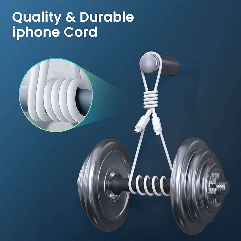 iPhone Charger Fast Charging【MFi Certified】 2Pack 20W PD USB C Wall Charger 6&10FT Cable Fasting Charging Adapter Compatible with iPhone 14Pro/13 Pro/12/12 Pro Max/11 Pro Max/XS Max/XS/XR/X/8 and More - Image 5
