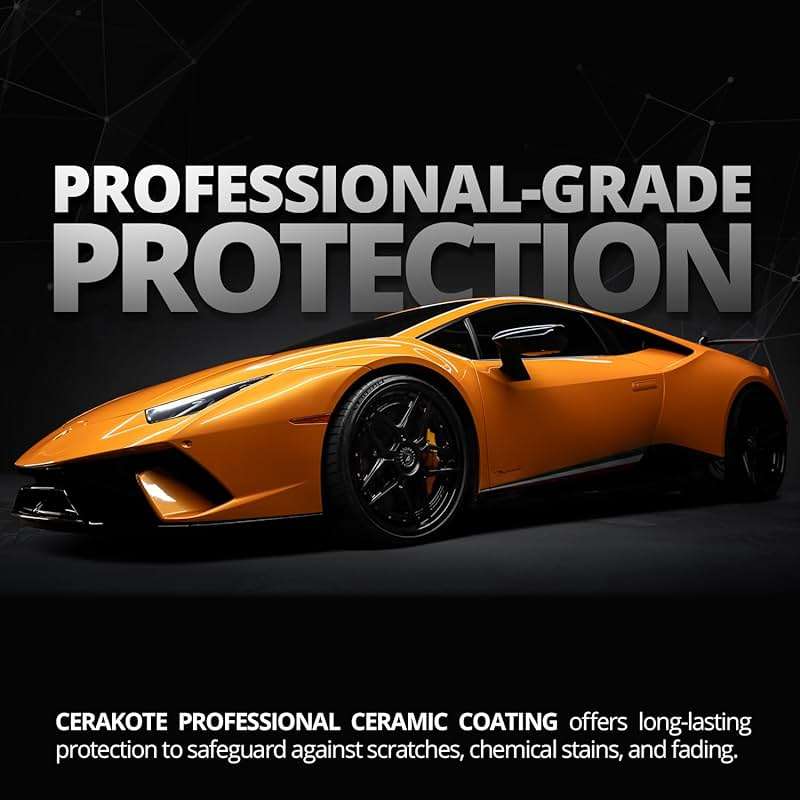 Cerakote® Professional Ceramic Paint Coating – High-Gloss Professional-Grade Paint Protection Kit, Ultra-Hydrophobic, UV & Chemical Resistant, 5-Year Ceramic Paint Coating, (2) 30ml Bottles - Image 5