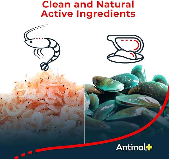 Antinol Plus, Mobility, Hip, and Joint Supplement for Dogs, Green-Lipped Mussels and Krill Oil - Dog Joint Supplement, Better and Faster Than Glucosamine and Chondroitin, 120 Soft Gels - Image 5