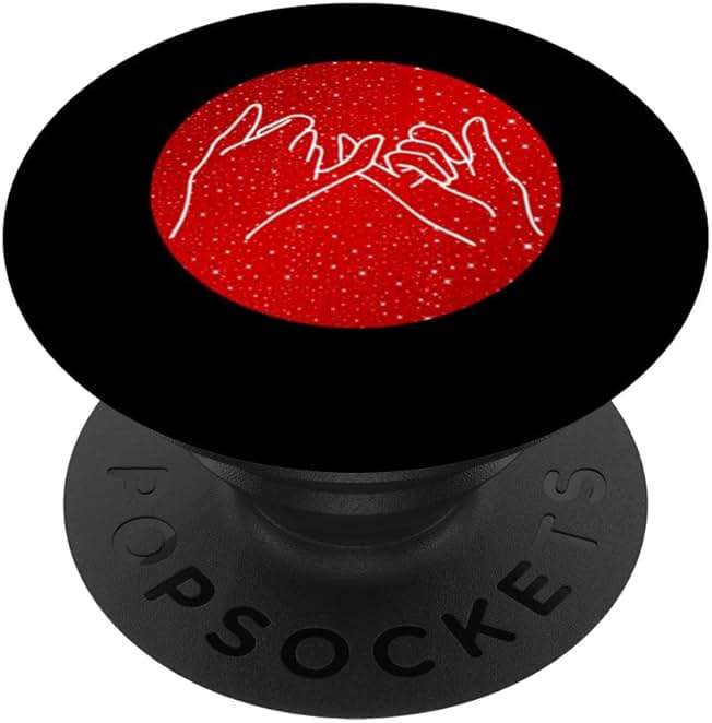 Pinky Fingers Promises Gifts Ideas PopSockets Standard PopGrip - Image 1