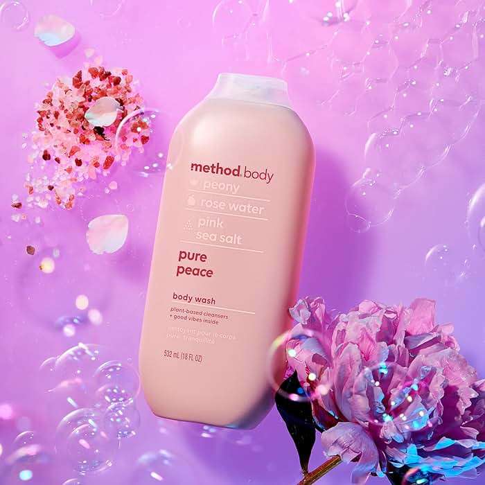 Method Body Wash, Pure Peace, Paraben and Phthalate Free, 18 oz (Pack of 1) - Image 7