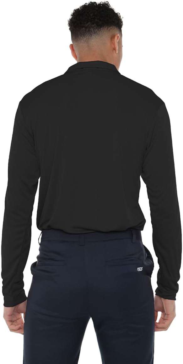 Official NCAA Collegiate Men's Active Sport Quarter Zip Pullover, Left Chest Logo Charcoal Collection - Image 2