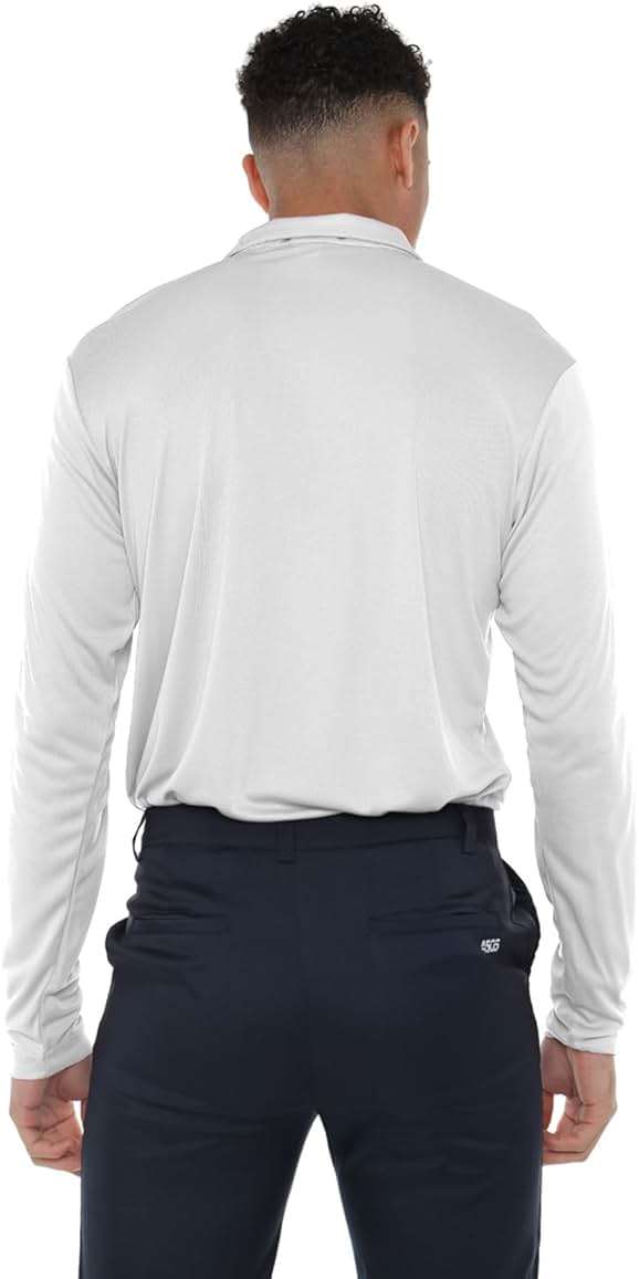 Official NCAA Collegiate Men's Active Sport Quarter Zip Pullover Left Chest Logo White Collection - Image 2