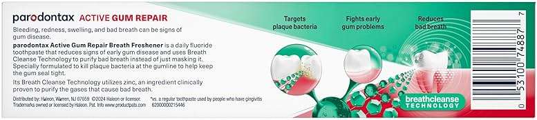 Parodontax Active Gum Repair Breath Freshener Toothpaste, Clinically Proven to Reverse Signs of Early Gum Disease, 3.4 oz (3 Pack) - Image 16