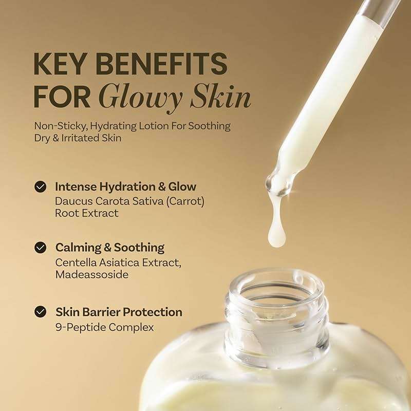 ONGREDIENTS Skin Barrier Calming Lotion | Lightweight Moisturizer for Dry, Sensitive Skin | Centella, 9-Peptide Complex, Glucose, Soothing, Hydrating | Vegan, Korean skincare (220ml / 7.43 fl Oz) - Image 4