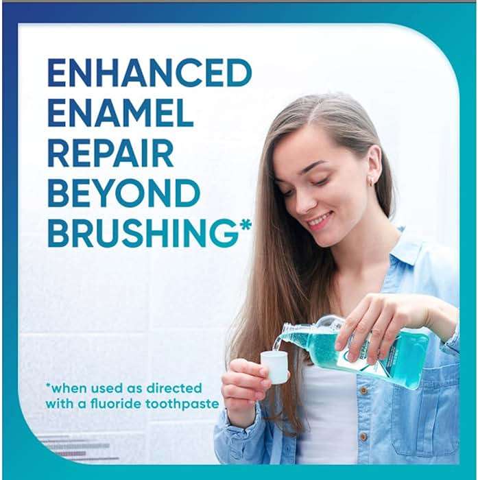 Sensodyne Pronamel Intensive Enamel Repair Alcohol-Free Mouthwash to Help Actively Repair Enamel and Protect Against Cavities, Extra Fresh, 16.9 fl oz (3 Pack) - Image 8