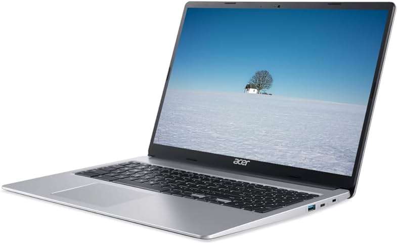 acer 2024 Chromebook, 15" HD IPS ComfyView Screen, Intel Celeron N Processor Up to 2.70GHz, 4GB LPDDR4, 64GB eMMC, Intel UHD Graphics, 6th Gen WiFi, Webcam, Chrome OS, Dove Gray(Renewed) - Image 3