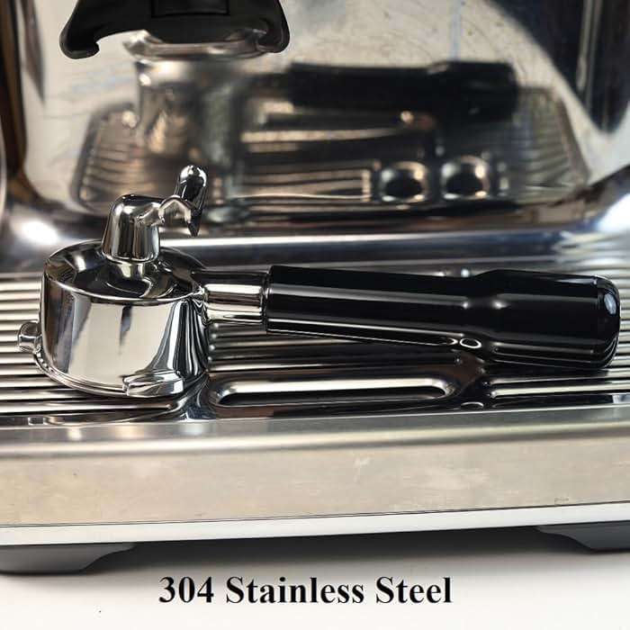 54mm Portafilter Double Spout Compatible with Breville Bambino Plus (BES500)/ Infuser (BES840XL) 54mm Breville Barista Series-ABS Handle - Image 6