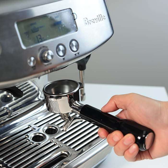54mm Portafilter Double Spout Compatible with Breville Bambino Plus (BES500)/ Infuser (BES840XL) 54mm Breville Barista Series-ABS Handle - Image 8