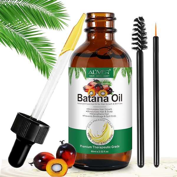 Dvoevivh 100% Cold-Pressed Batana Oil – Pure Hair Growth & Repair Oil, 60 ml | Natural & Chemical-Free Deep Nourishing Treatment for Scalp, Split Ends & Dry Hair (2.02 Fl Oz （Pack of 1）) - Image 1