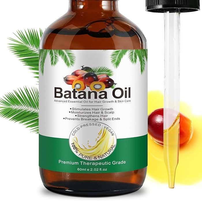 Dvoevivh 100% Cold-Pressed Batana Oil – Pure Hair Growth & Repair Oil, 60 ml | Natural & Chemical-Free Deep Nourishing Treatment for Scalp, Split Ends & Dry Hair (2.02 Fl Oz （Pack of 1）) - Image 3