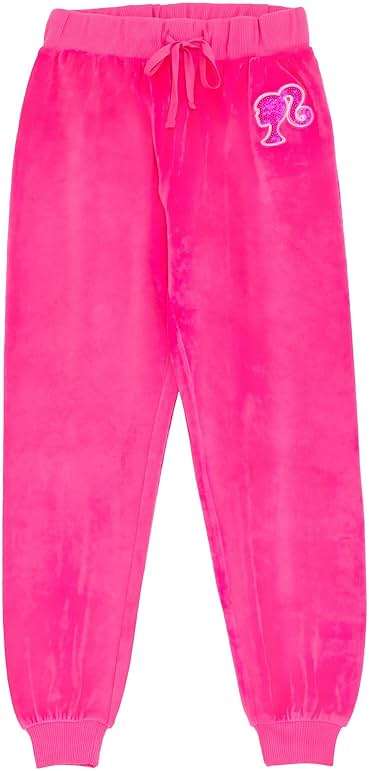 Barbie Velour Matching Family Zip Up Hoodie Pants Outfit Set Newborn to Adult Sizes (Newborn - 2XL) - Image 3