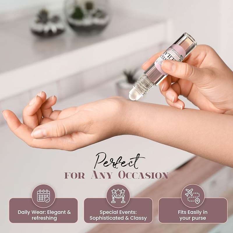MOBETTER FRAGRANCE OILS' Exclusively Delilah Perfume Body Oil, Litchi, Pear, Bergamot, Grapefruit and Pink Pepper, Long Lasting, Travel Size - Image 6