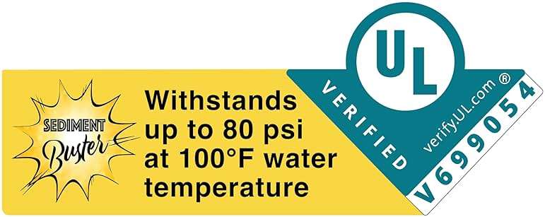 Sediment Buster UL Verified V699054 Water Heater Flushing, Cleaning Tool | Sediment Buster® breaks up, stirs and drains sediment clogs from gas or electric water heaters, includes video instructions - Image 2