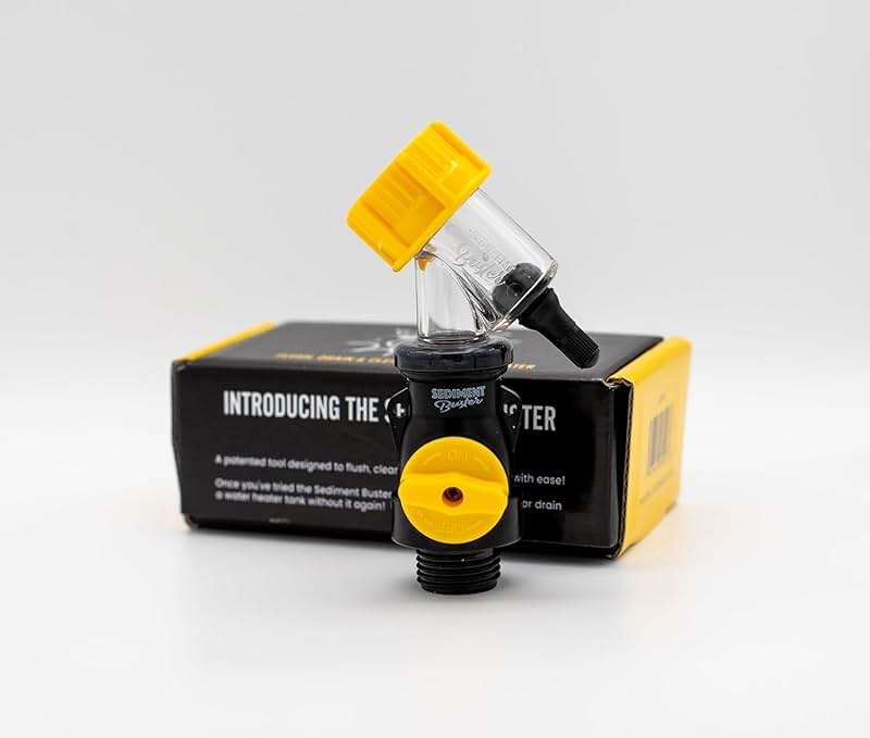 Sediment Buster UL Verified V699054 Water Heater Flushing, Cleaning Tool | Sediment Buster® breaks up, stirs and drains sediment clogs from gas or electric water heaters, includes video instructions - Image 8