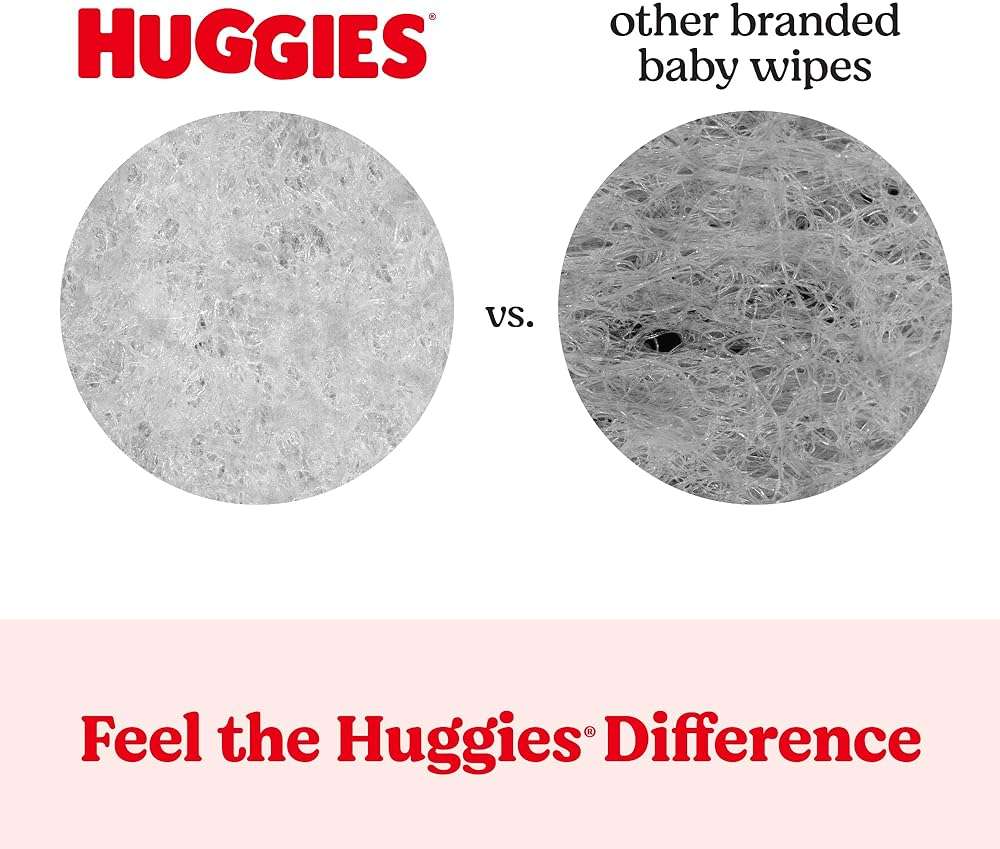 Huggies Simply Clean Fresh Scent Baby Wipes, 3 Flip-Top Packs of 64 (192 Wipes Total), Packaging May Vary - Image 5