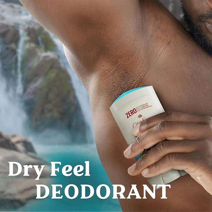 Old Spice GentleMan's Aluminum Free Dry Feel Deodorant for Men, 24/7 Lasting Freshness, Gentle on Skin with Skin Conditioners, Blue Agave + Fresh Waterfall Scent, 3.0 oz (Pack of 3) - Image 5
