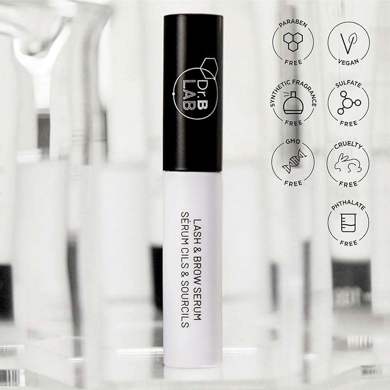 Dr. Brandt Dr. B Lab Lash & Brow Serum - Growth & Conditioning Formula for Longer, Fuller Hair Follicles - 0.17 fl oz - Image 6