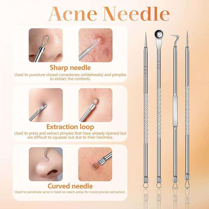Yccu Blackhead Remover Vacuum Pore Extractor Black Head Remover for Face Blackhead Extractor Pore Vacuum Pimple Extractor Skin Tag Remover Tool Pore Cleaner with USB Charge 4 Modes 5 Suction Heads - Image 6