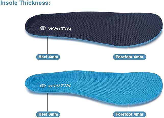 WHITIN 2 Pairs/Set Replacement Insole for WHITIN Barefoot Shoes Size 43 - Image 3
