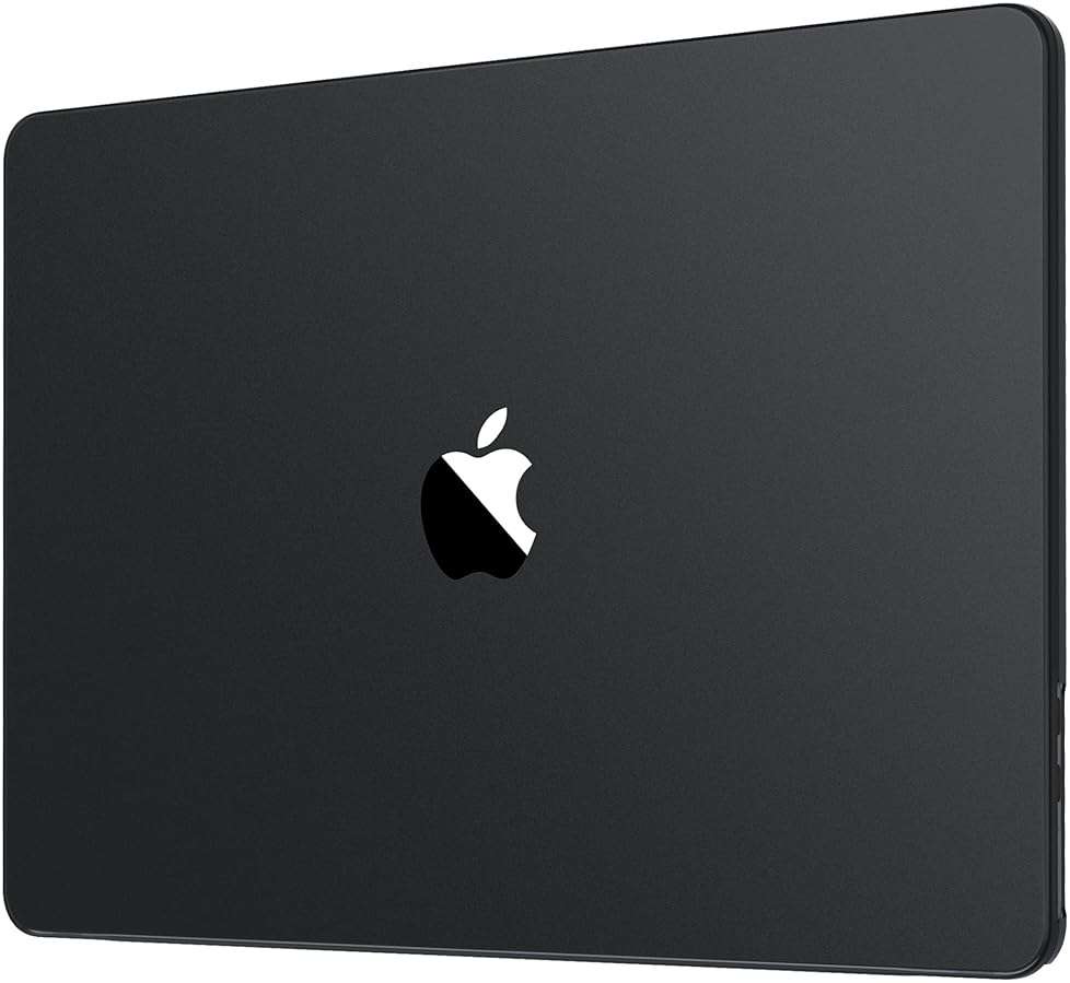 Soonjet Invisible Armor for MacBook Pro 14 inch Case M5 M4 M3 M2 2026-2021 | 100% Color Match, Matte Space Black Clear, Protective Hard Shell Laptop Cover, Ultra Thin, Anti Crack Fingerprint Scratch - Image 1