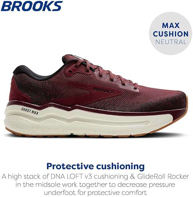 Brooks Men’s Ghost Max 2 Running and Walking Shoes - Image 2