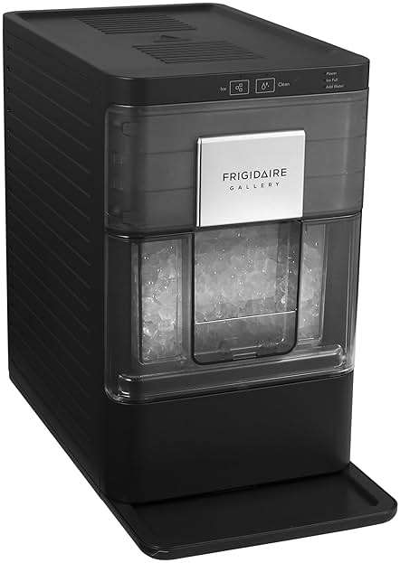 FRIGIDAIRE Gallery Countertop Crunchy Chewable Nugget Ice Maker, 44lbs per Day, Auto Self Cleaning, 2.0 Gen, Black - Image 2
