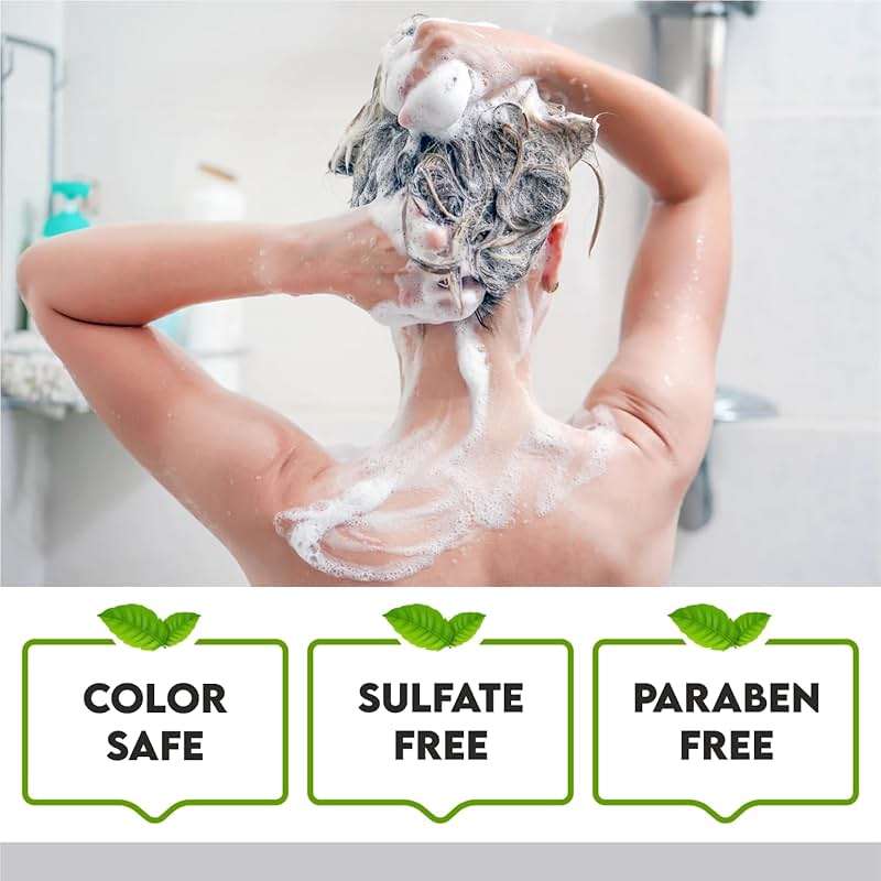 Castor Oil Shampoo and Conditioner - An Anti Hair Loss Set Thickening formula For Hair Regrowth, Anti Thinning Sulfate Free For Men & Women Anti Dandruff Treatment - 16 oz - Image 5