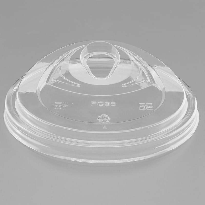KARAT EARTH KE-KC626TS-SHNE 98mm diameter PLA Strawless Sipper Lid for 12-24oz PLA Cup - 1,000 pcs - Image 7