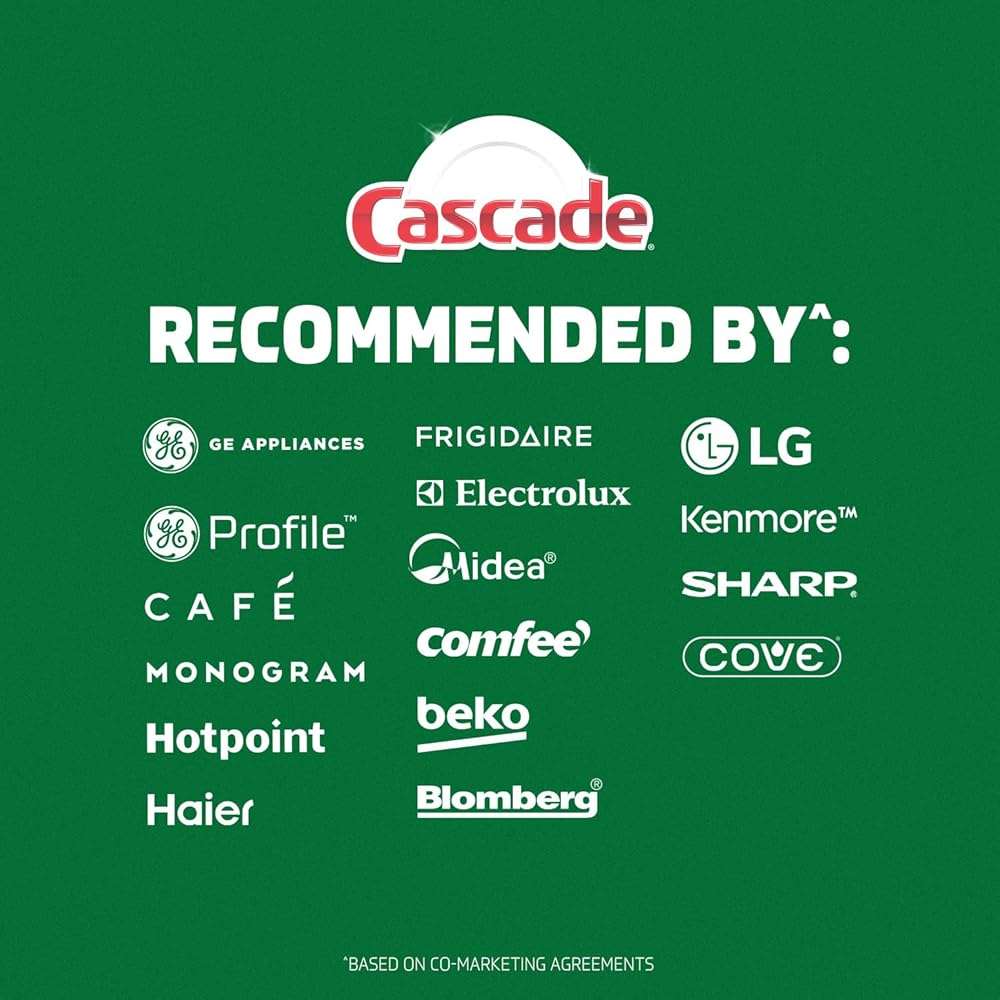 Cascade Platinum Plus Dishwasher Pods, Dishwasher Detergent, Dishwasher Soap, Dish Tabs, Dishwashing Tablets, Dish Detergent, Lemon, Actionpacs, 21 Count - Image 9
