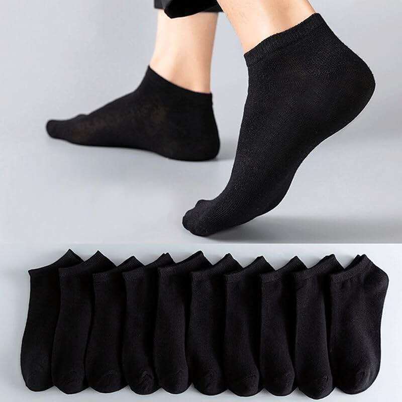 Looknniy 12-30 Pairs Low Cut Ankle Socks for Men Thin Breathable Casual No Show Athletic Socks Bulk - Image 2
