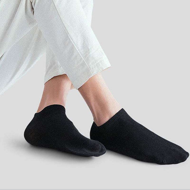 Looknniy 12-30 Pairs Low Cut Ankle Socks for Men Thin Breathable Casual No Show Athletic Socks Bulk - Image 6