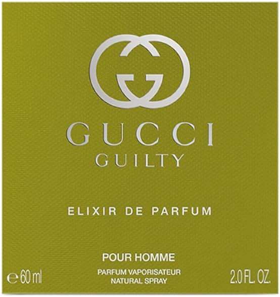 Gucci Guilty by Gucci for Men 2.0 oz Elixir de Parfum Spray - Image 3