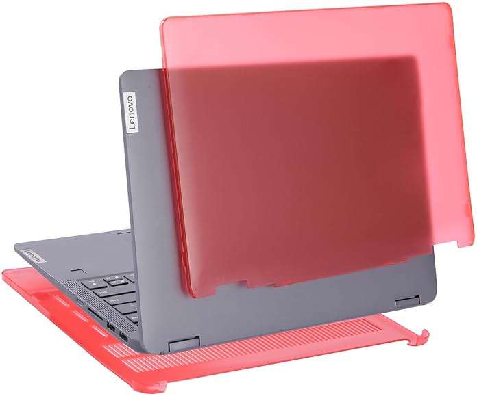mCover Hard Case Only Compatible for 2022-2024 14" Lenovo IdeaPad Flex 5 Windows 14ALC7 / 14IAU7 / 14ABR8 / 14IRU8 Series Convertible Laptop Computers (NOT Fitting Other Models) -Black - Image 6