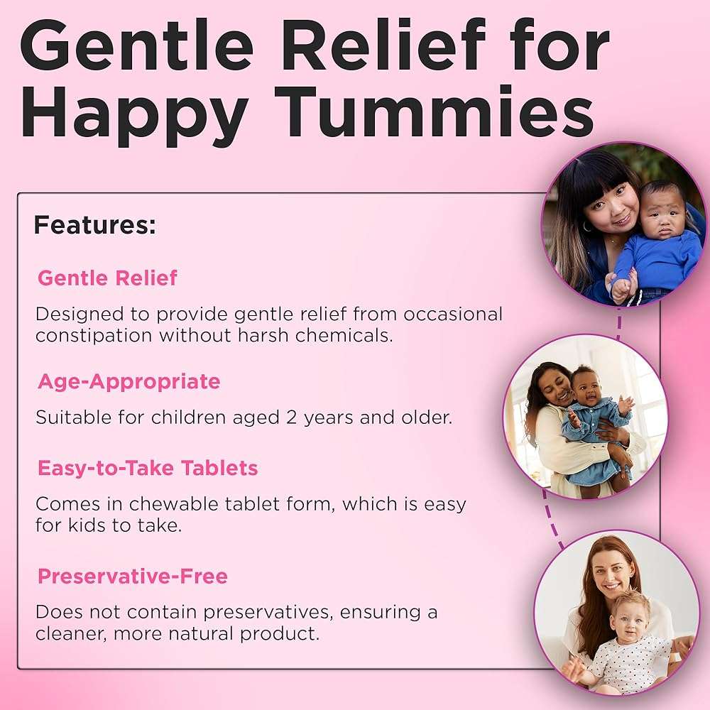 Wellements Organic Children's Laxatives for Constipation (50 Chewable Tablets) | Organic Senna Tablets for 2+ Kids | Non-GMO, USDA Organic, Gluten Free | Natural Laxatives for Constipation Relief* - Image 4