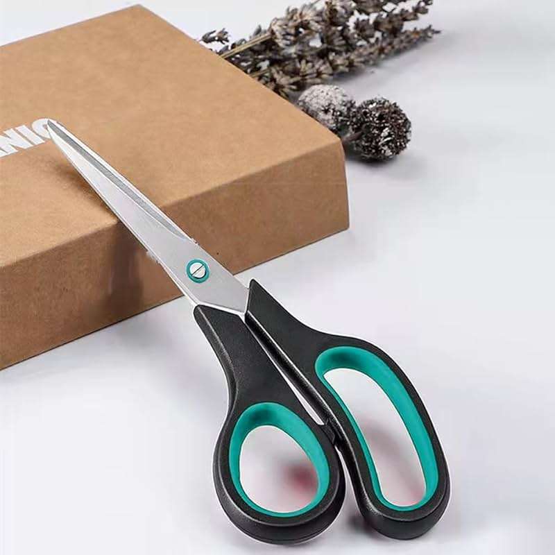 Scissors, 2 Pack 7.5 inch Scissors for Office and Home, Scissor All Purpose for School Fabric Craft Supplies Use - Image 2