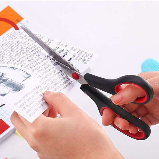 Scissors, 2 Pack 7.5 inch Scissors for Office and Home, Scissor All Purpose for School Fabric Craft Supplies Use - Image 6