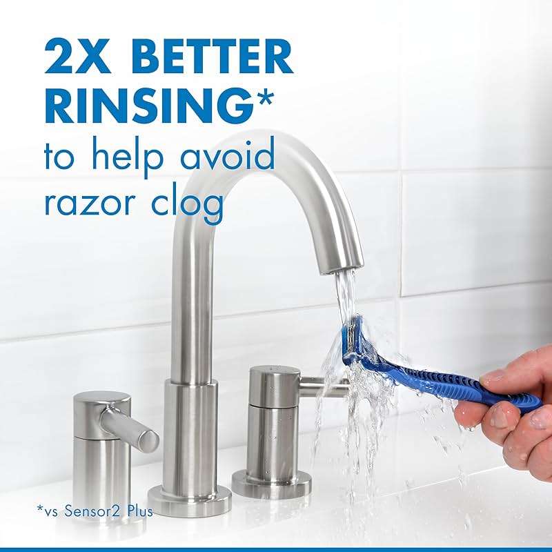 Gillette Sensor3 Comfort Men's Disposable Razors, 12 Razors - Image 7