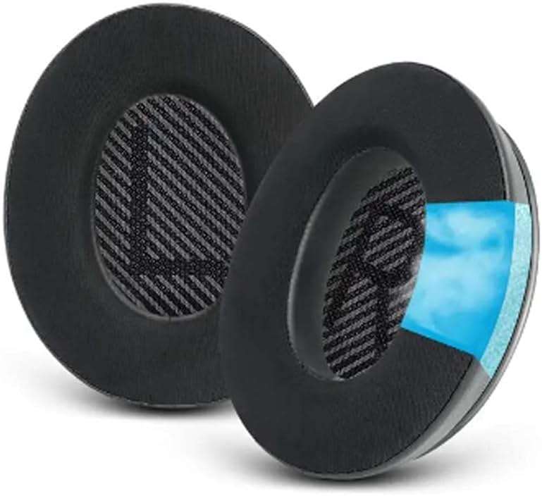 Q30/Q35 Earpadss, Cooling-Gel Bose QC35 Replacement Ear Pads,Earpads for Bose QuietComfort 35 (QC35) & Quiet Comfort 35 II Headphones, Noise Isolation Foam, Added Thickness Ear Pads Cushions - Image 5