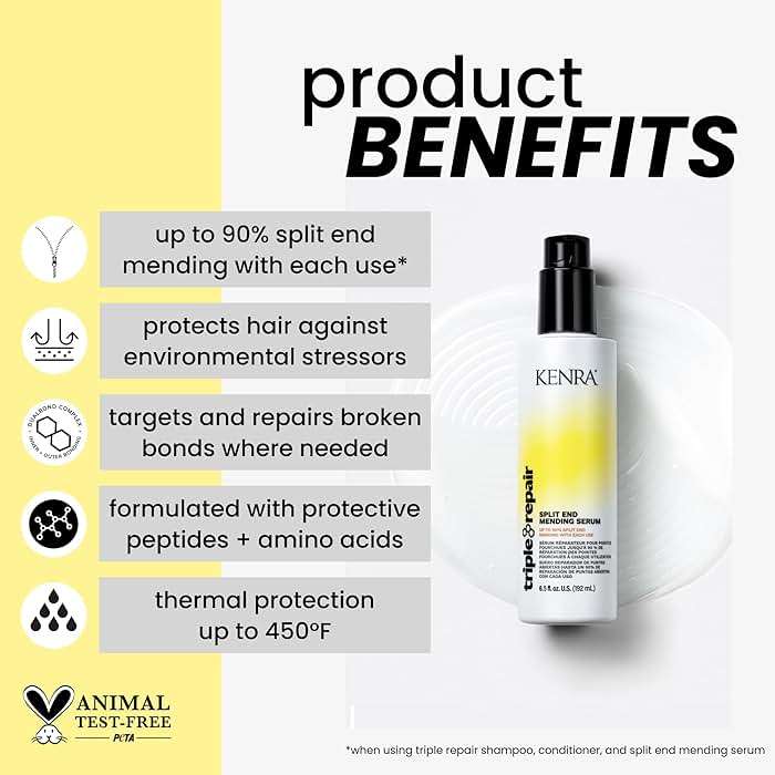 Kenra Triple Repair Split End Mending Serum - Image 2
