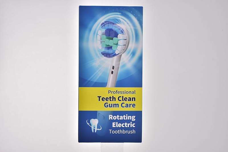 TEETHEORY Rotating Electric Toothbrush for Adults with 8 Brush Heads (2 Types), 4 Modes Deep Clean Electric Toothbrush with Rechargeable Power and 2 Min Smart Timer Black - Image 10