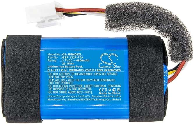 FYIOGXG 6800mAh / 25.16Wh Replacement Battery for JBL Partybox Encore Essential PN:JBL GSP-1S2P-F5A - Image 3