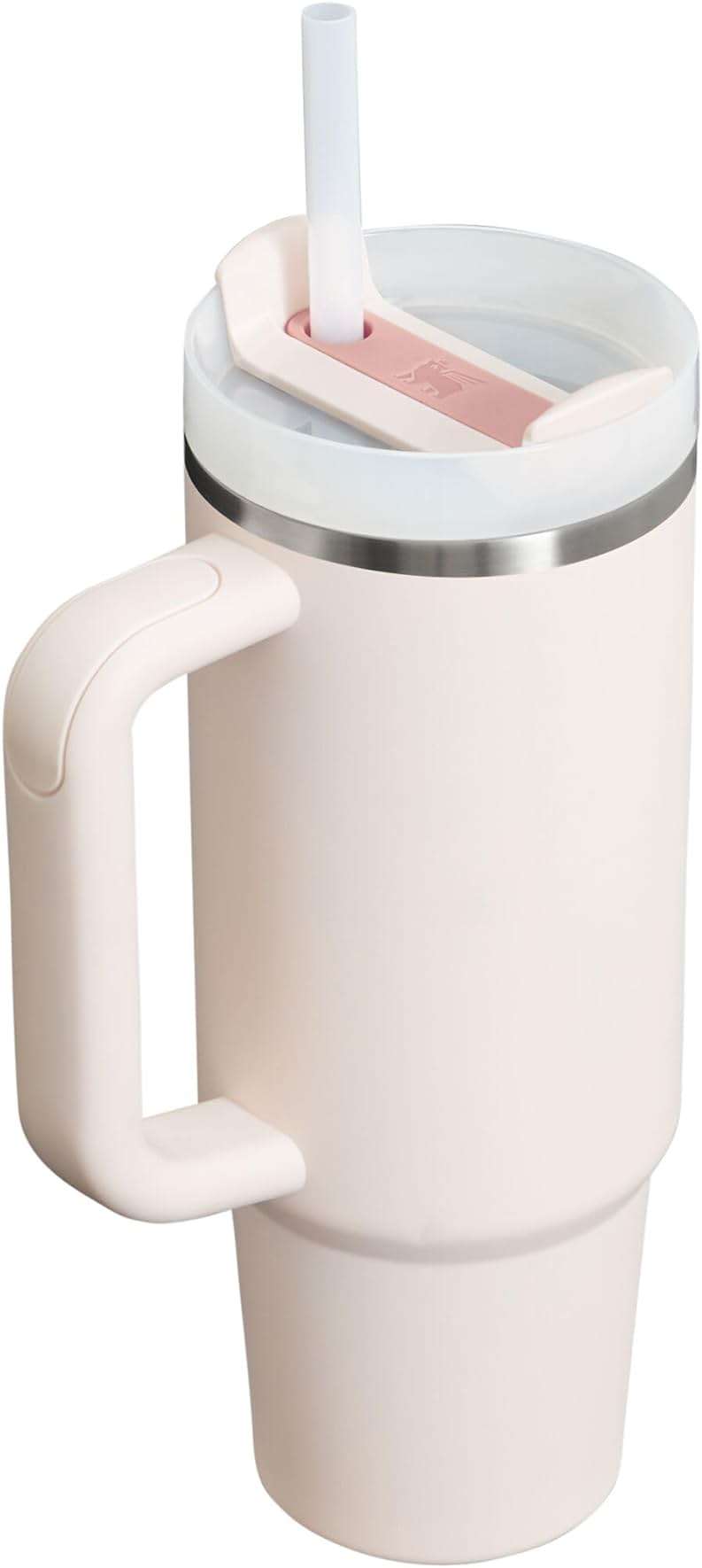 STANLEY Quencher H2.0 Tumbler with Handle and Straw 30 oz | Flowstate 3-Position Lid | Cup Holder Compatible for Travel | Insulated Stainless Steel Cup | BPA-Free | Rose Quartz 2.0 - Image 3