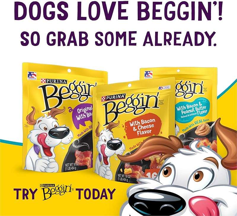 Purina ​​Beggin’ Flavor Stix With Bacon & Peanut Butter Flavor​ - 25 oz. Pouch - Image 7