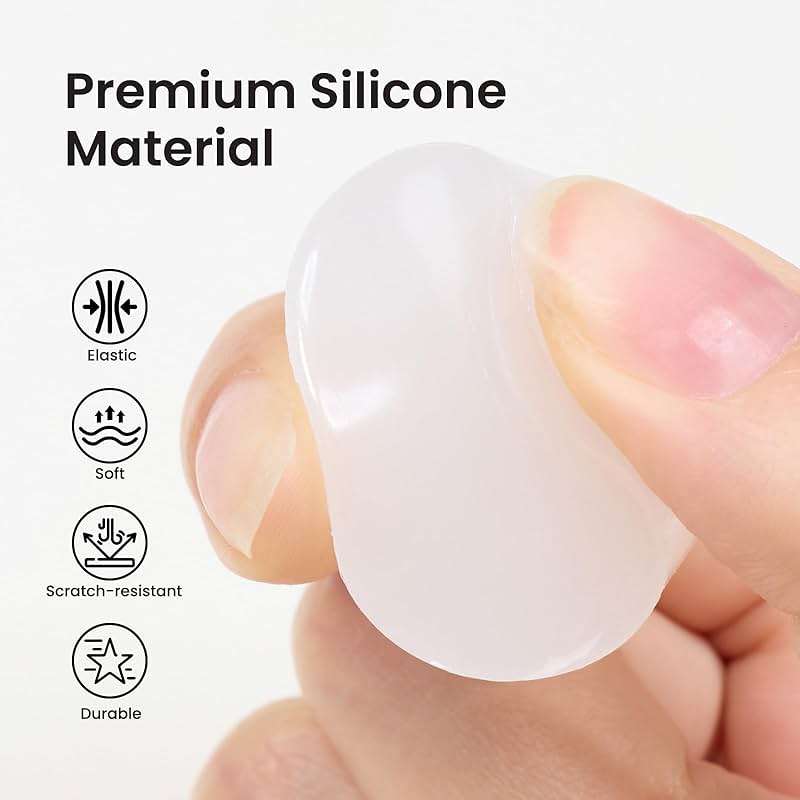 Beetles French Tip Nail Stamp 3Pcs Silicone Nail Stamp Kit with Replacement Nail Stamper Heads and Scrapers Nail Printing Tool for Home Manicure Diy Nail Art Salon Gifts for Girls - Image 5