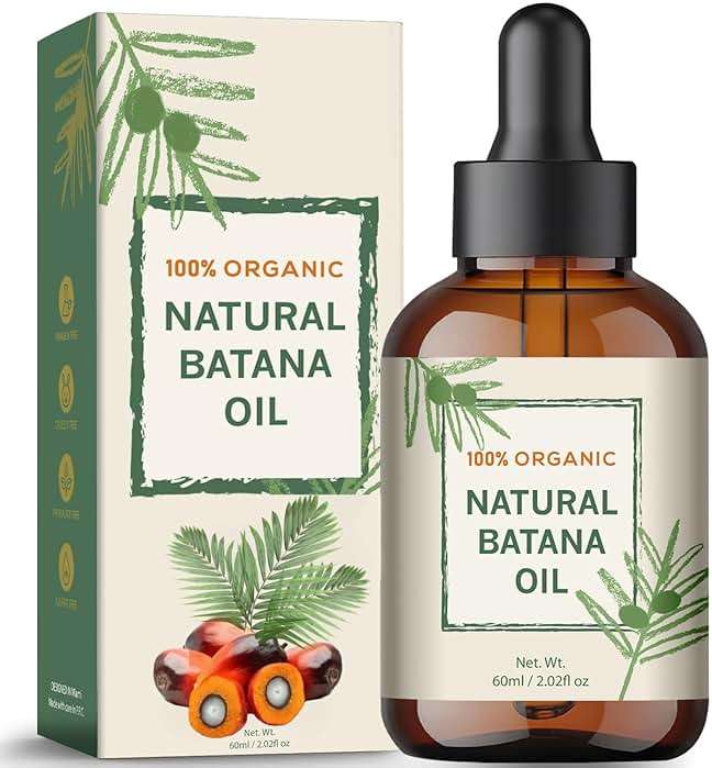 Batana Oil for Hair Growth – Dr Sebi Honduran Hair Oil for Thicker, Stronger Hair, Repairs Split Ends & Dry Scalp, Supports Hair Regrowth for Men & Women, Natural Hair Moisturizer (2.02 fl oz) - Image 1